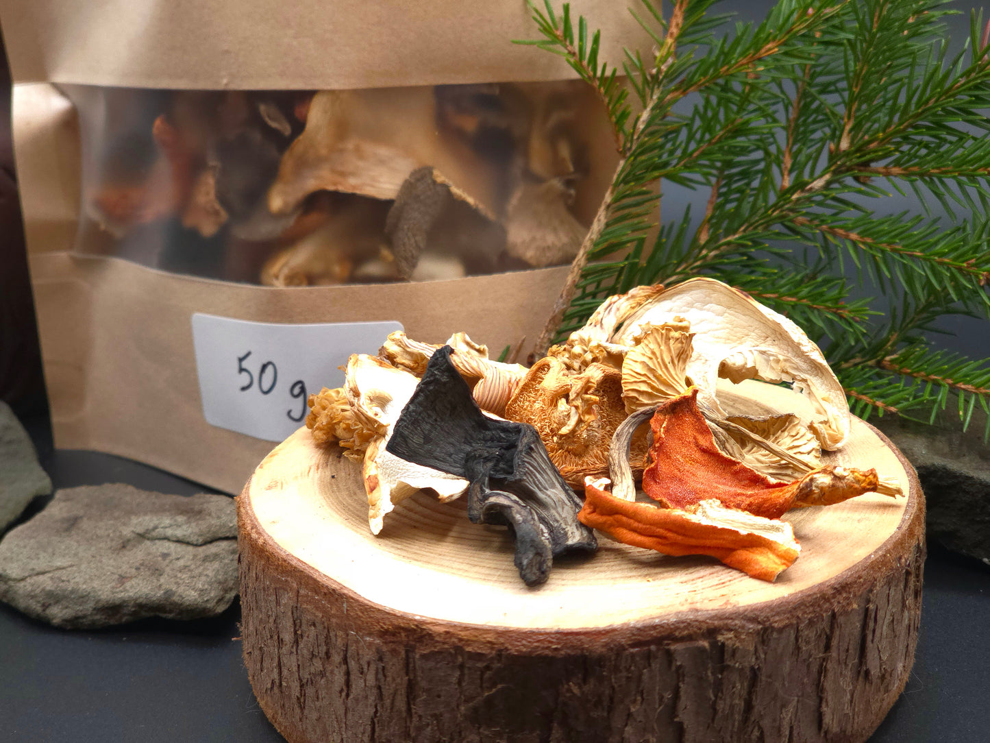 2024 Dried Wild Mushroom Medley